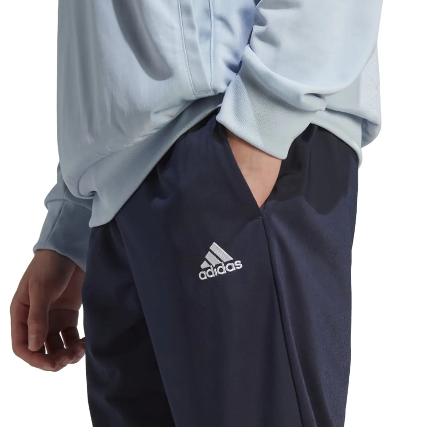 Buzo Hombre Celeste Adidas Ij6062 5