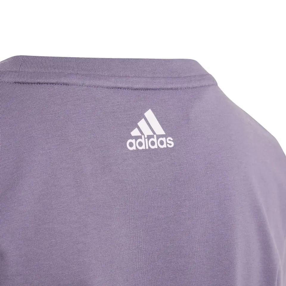 Polera Niña Lila Adidas Ij6235 4