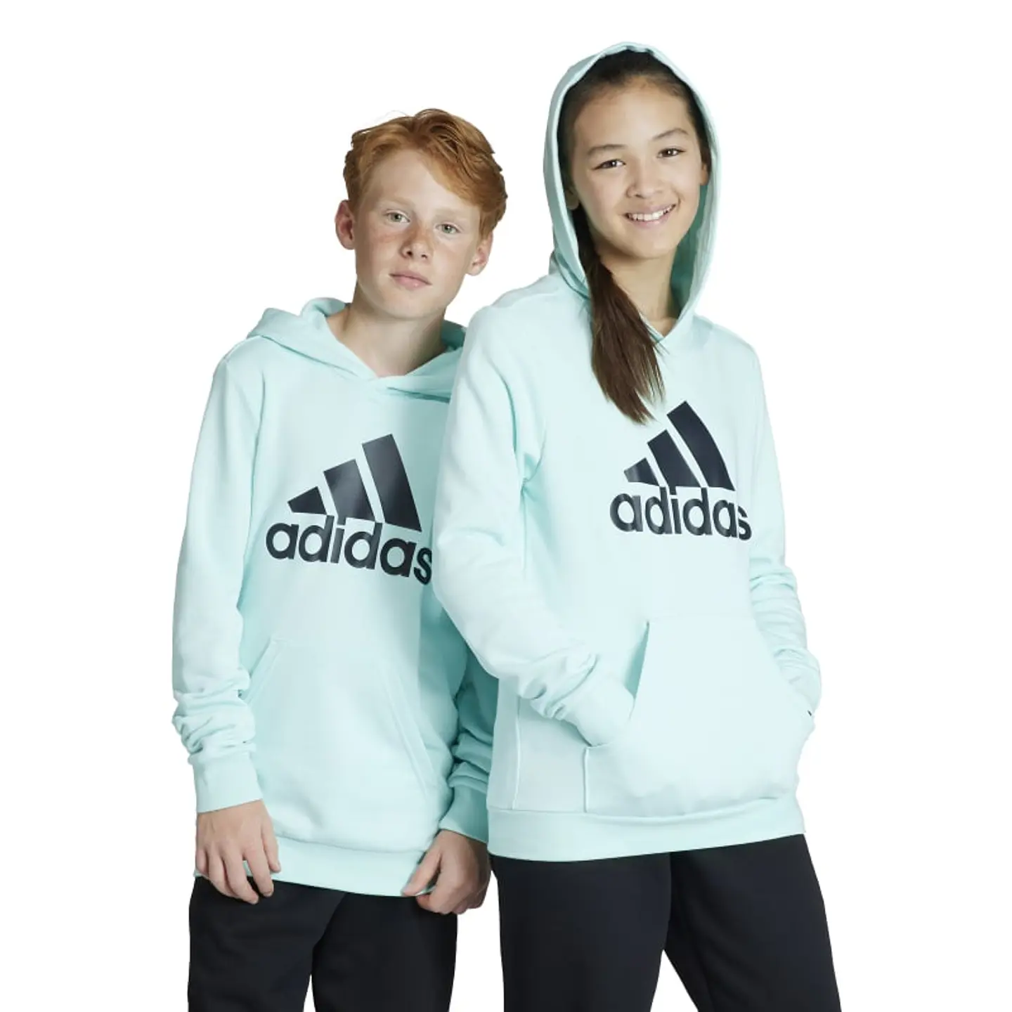 Polerón Niño/a Celeste  Adidas Ij6278 1
