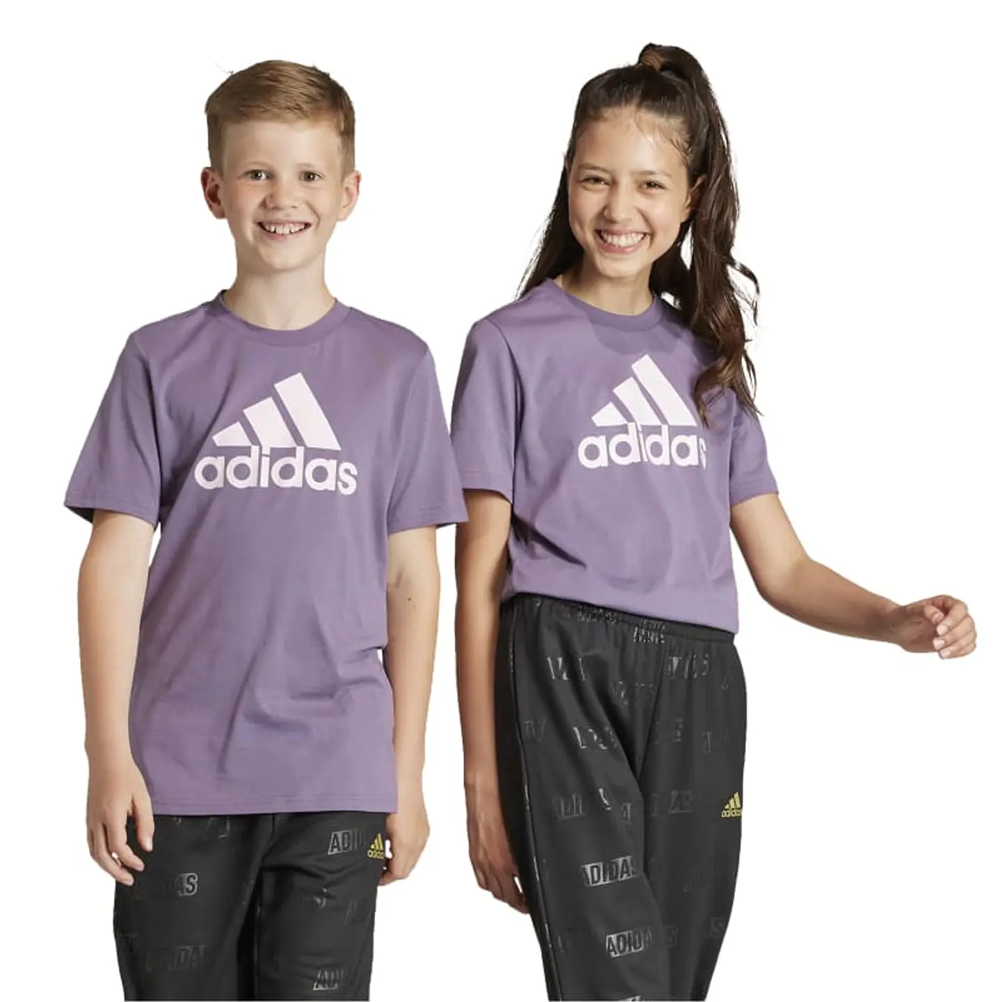 Polera Niño/a Lila Adidas Ij7061 1