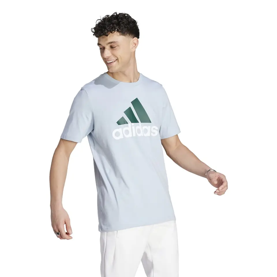 Polera Hombre Celeste  Adidas Ij8576 3