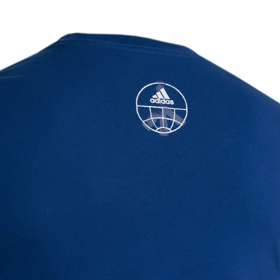 Polera Hombre Azul Adidas In7965 4