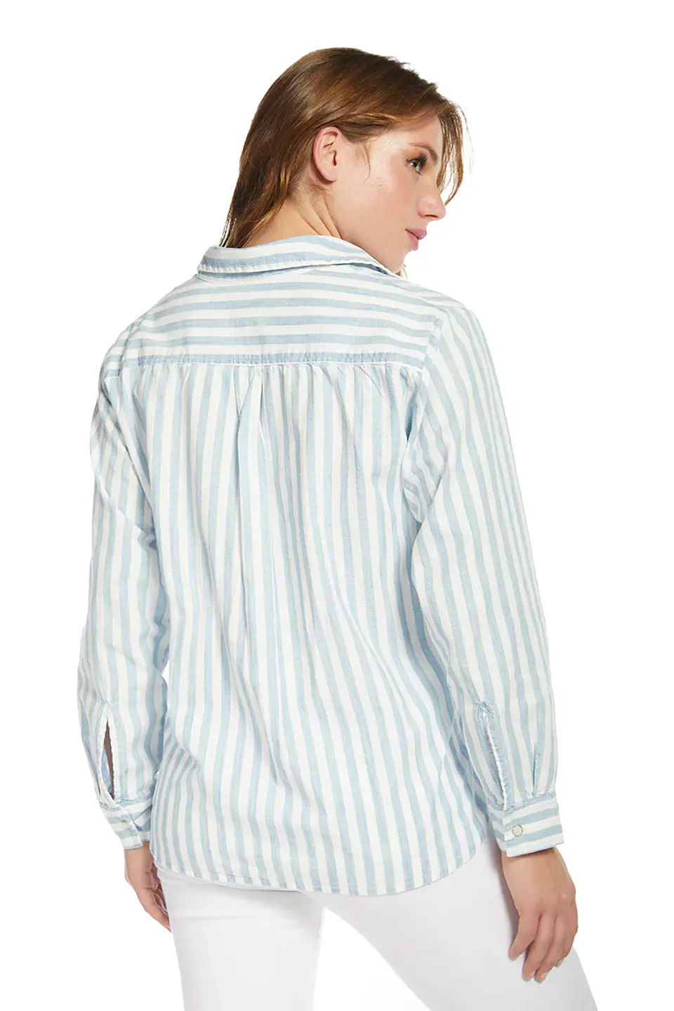 Camisa Mujer Celeste  Amalia 4275 2