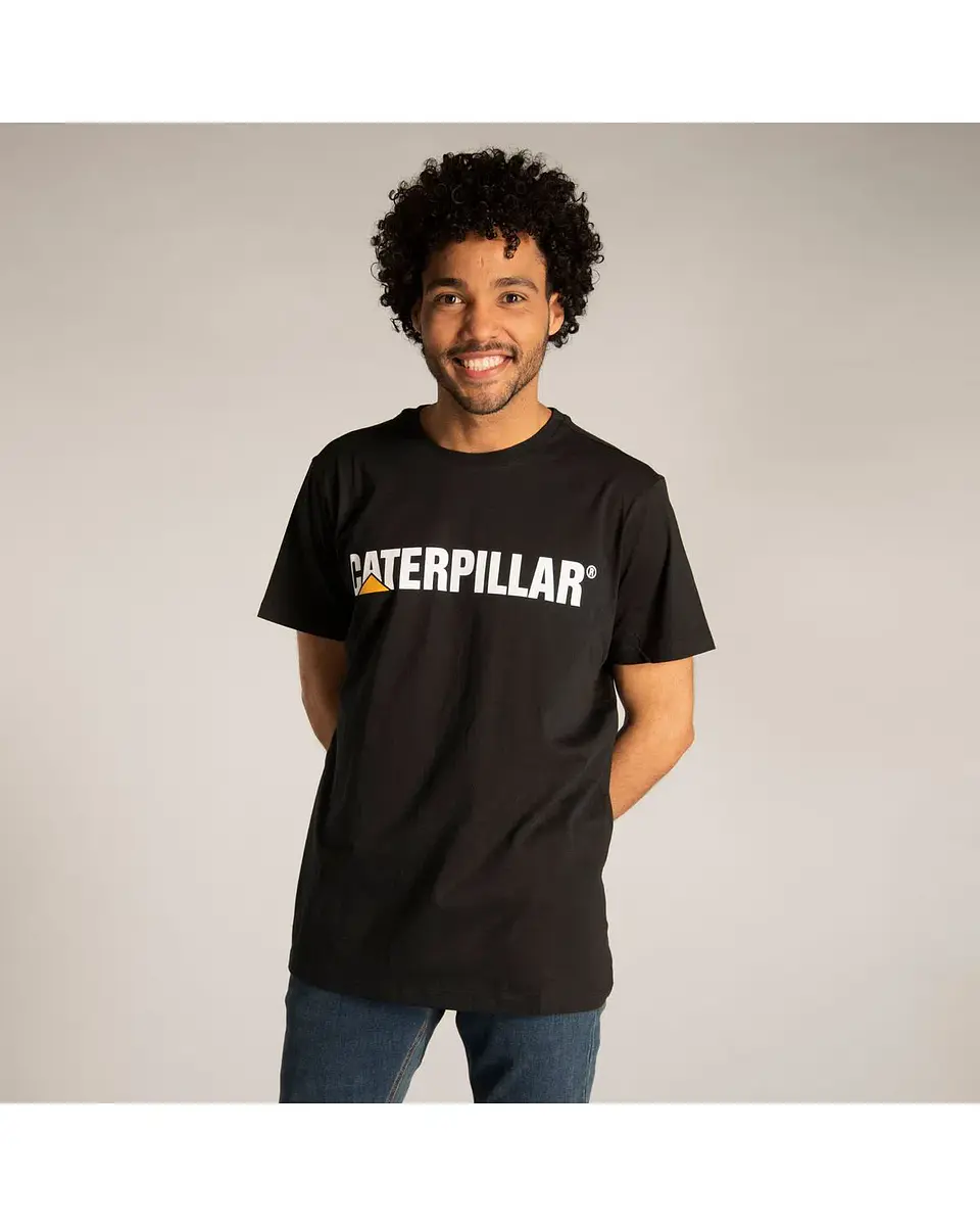 Polera Hombre Negra Cat 2510410-69Z  1