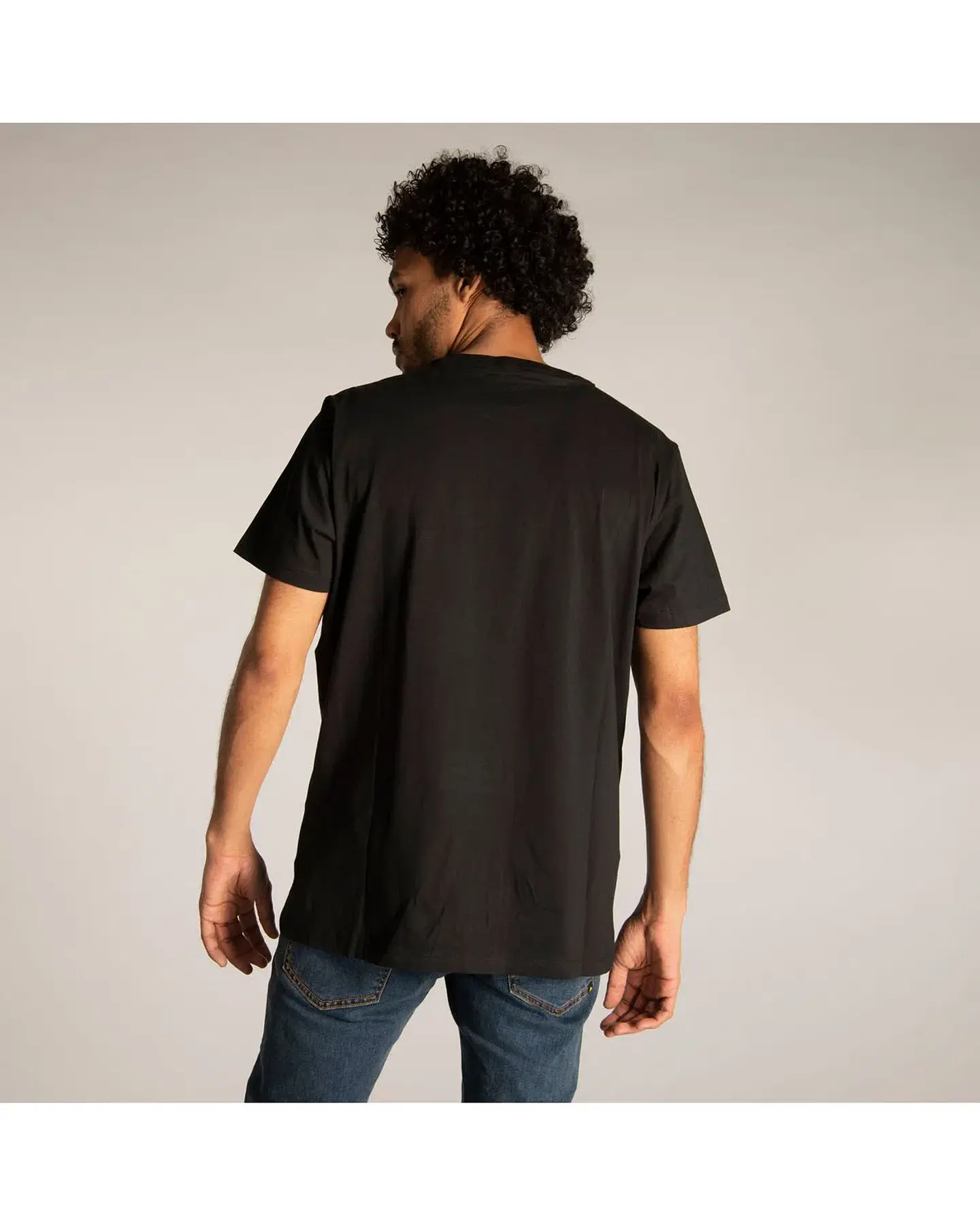 Polera Hombre Negra Cat 2510410-69Z  2