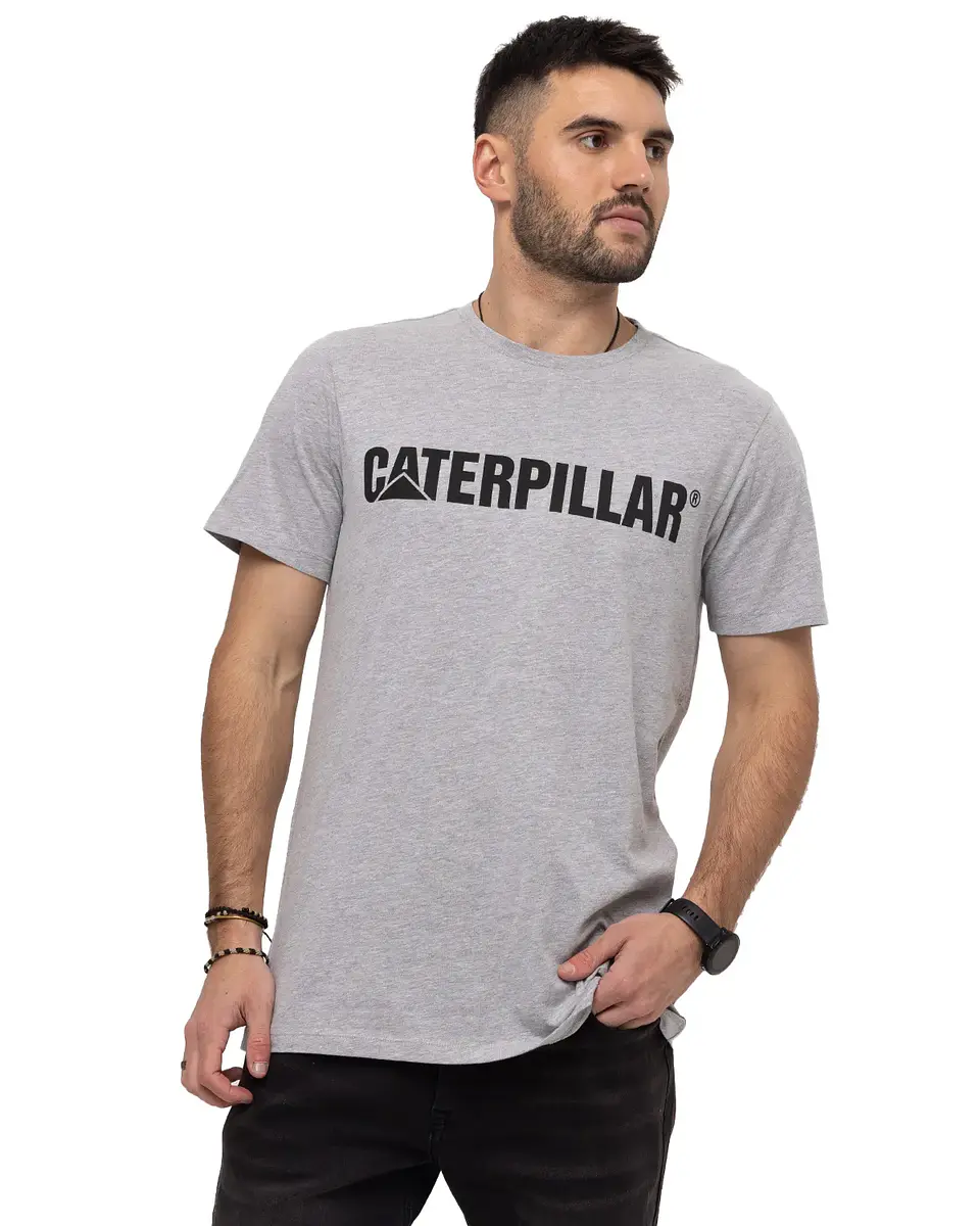 Polera Hombre Gris Cat 2510410-87V  1