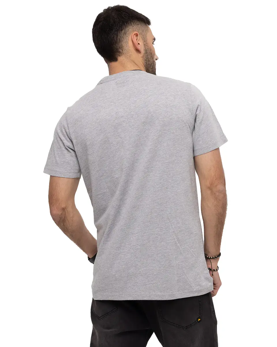 Polera Hombre Gris Cat 2510410-87V  2