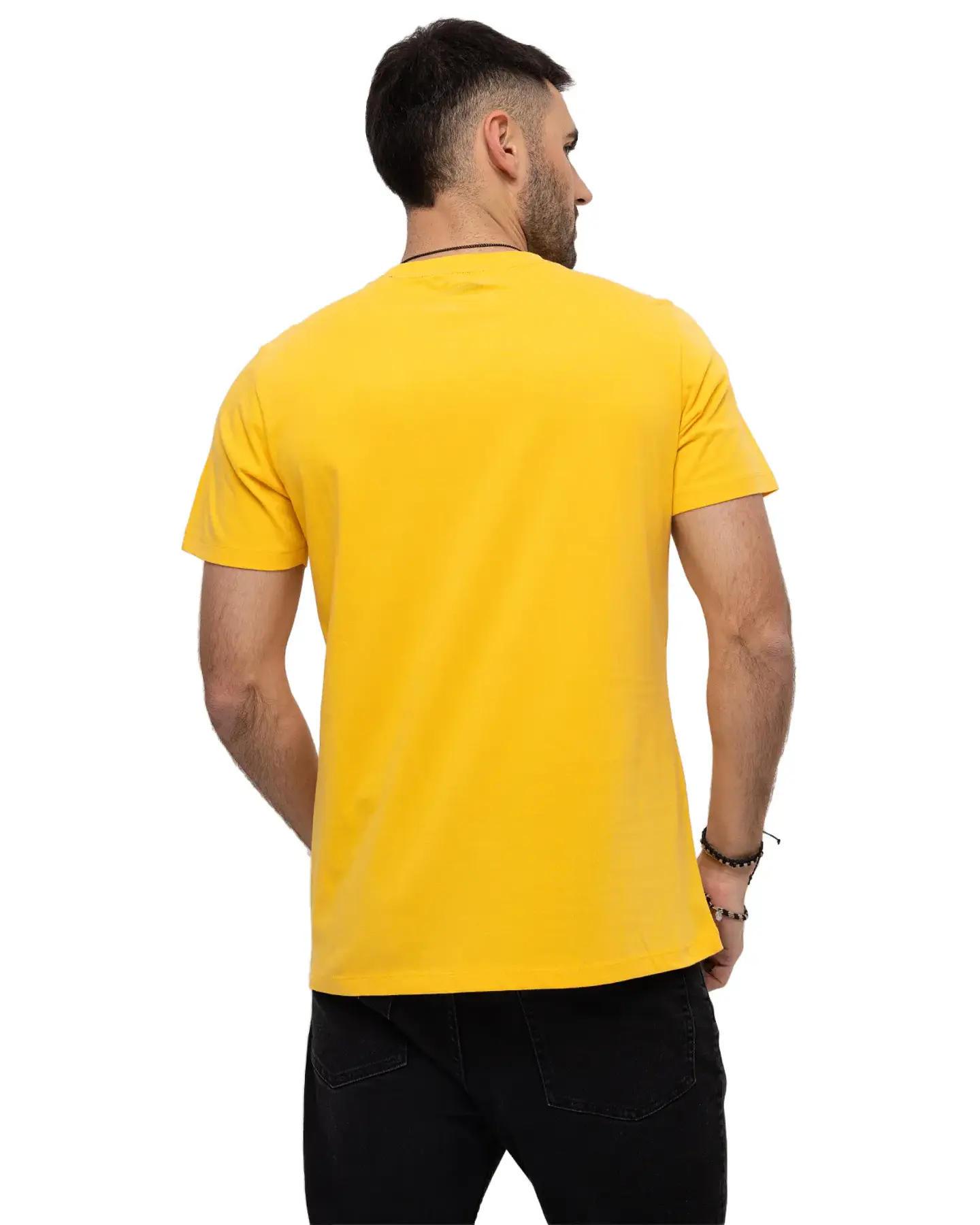 Polera Hombre Amarilla Cat 2510410-Yb3  2