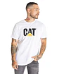 Polera Hombre Blanca Cat 2510454-X5M  - Miniatura 1