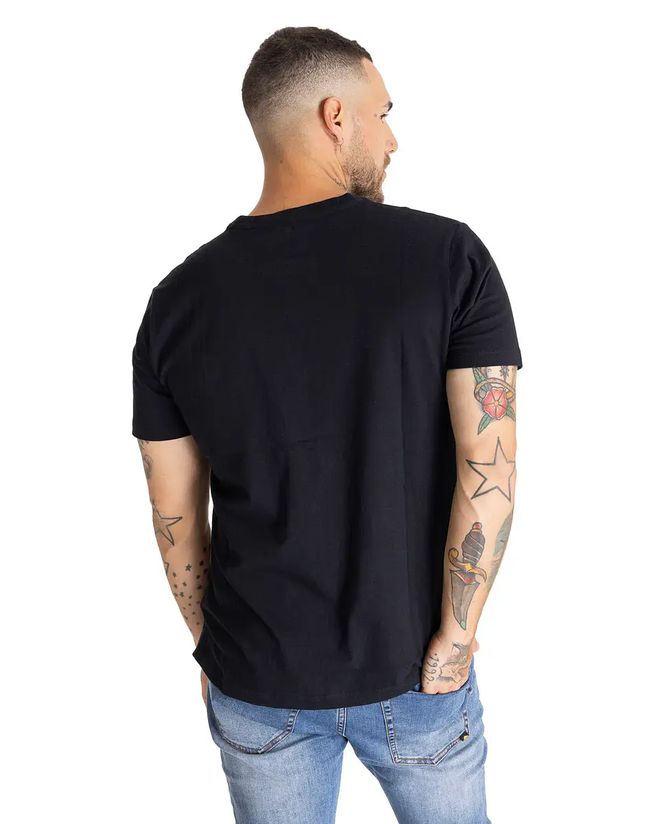 Polera Hombre Negra Cat 2510454-X5N  2