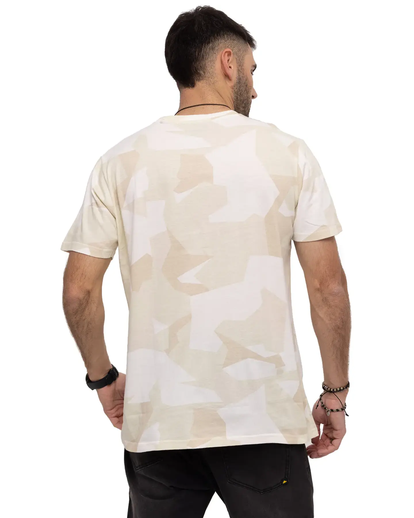 Polera Hombre Beige Cat 4010314-25S  2