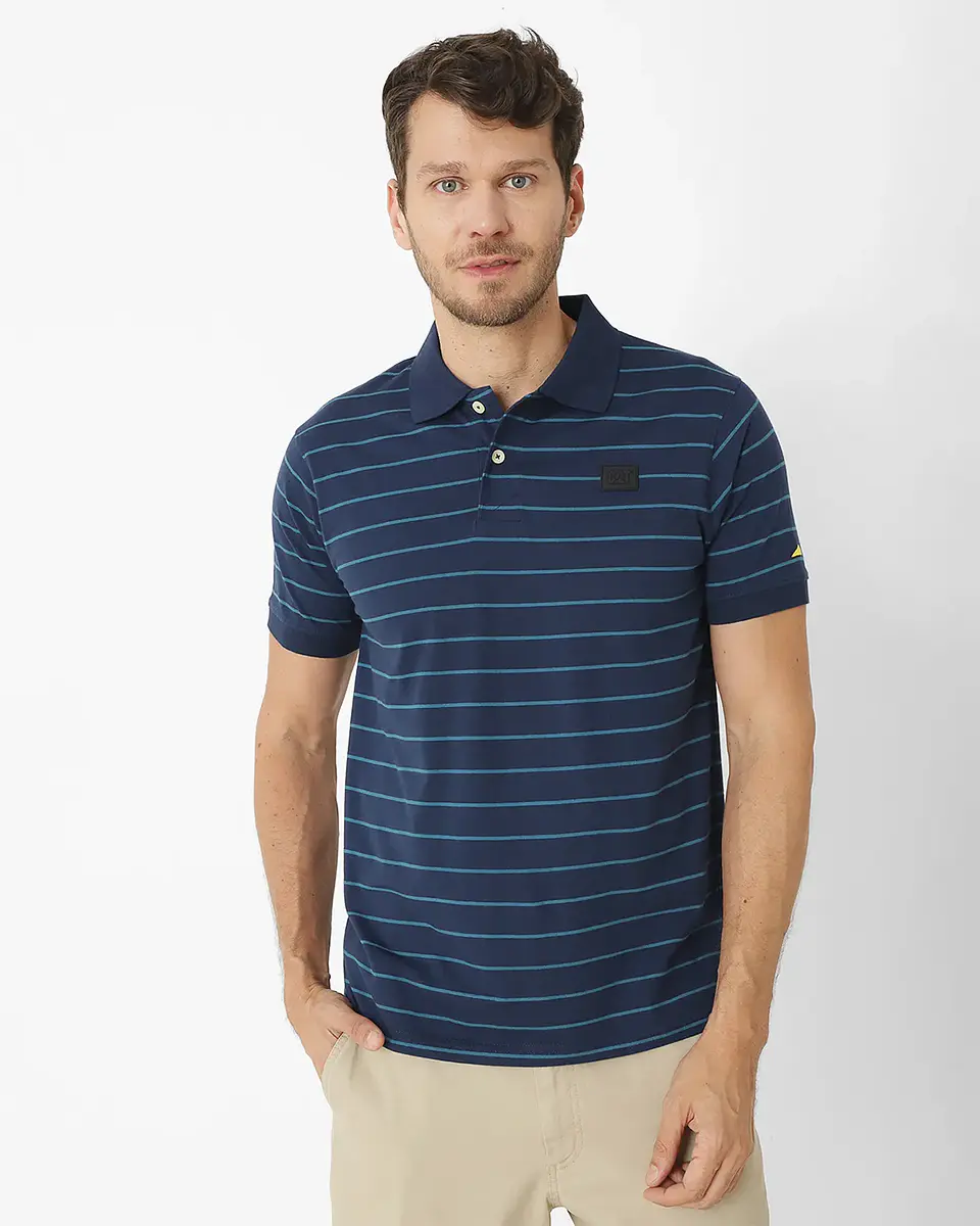 Polera Hombre Azul Cat 4010330-39Q  1