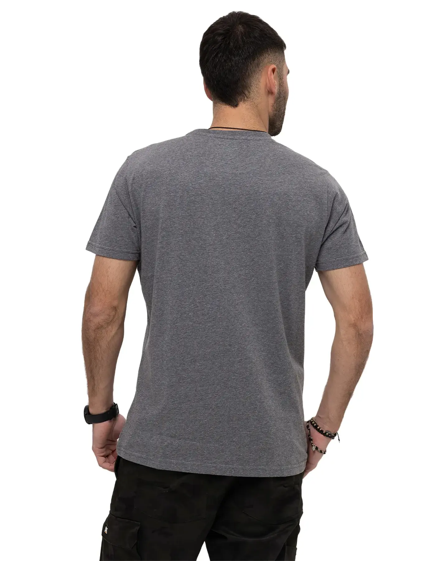 Polera Hombre Gris Cat 4010376-Boh  2