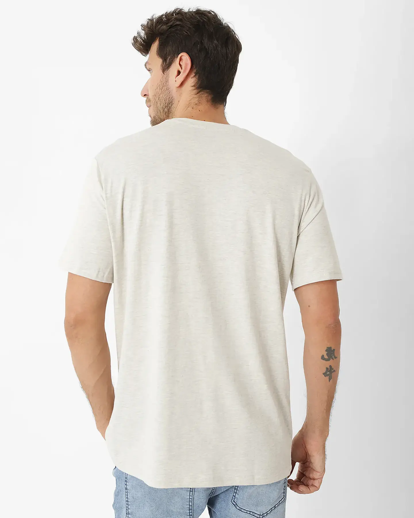 Polera Hombre Beige Cat 4010353-9Aw  2