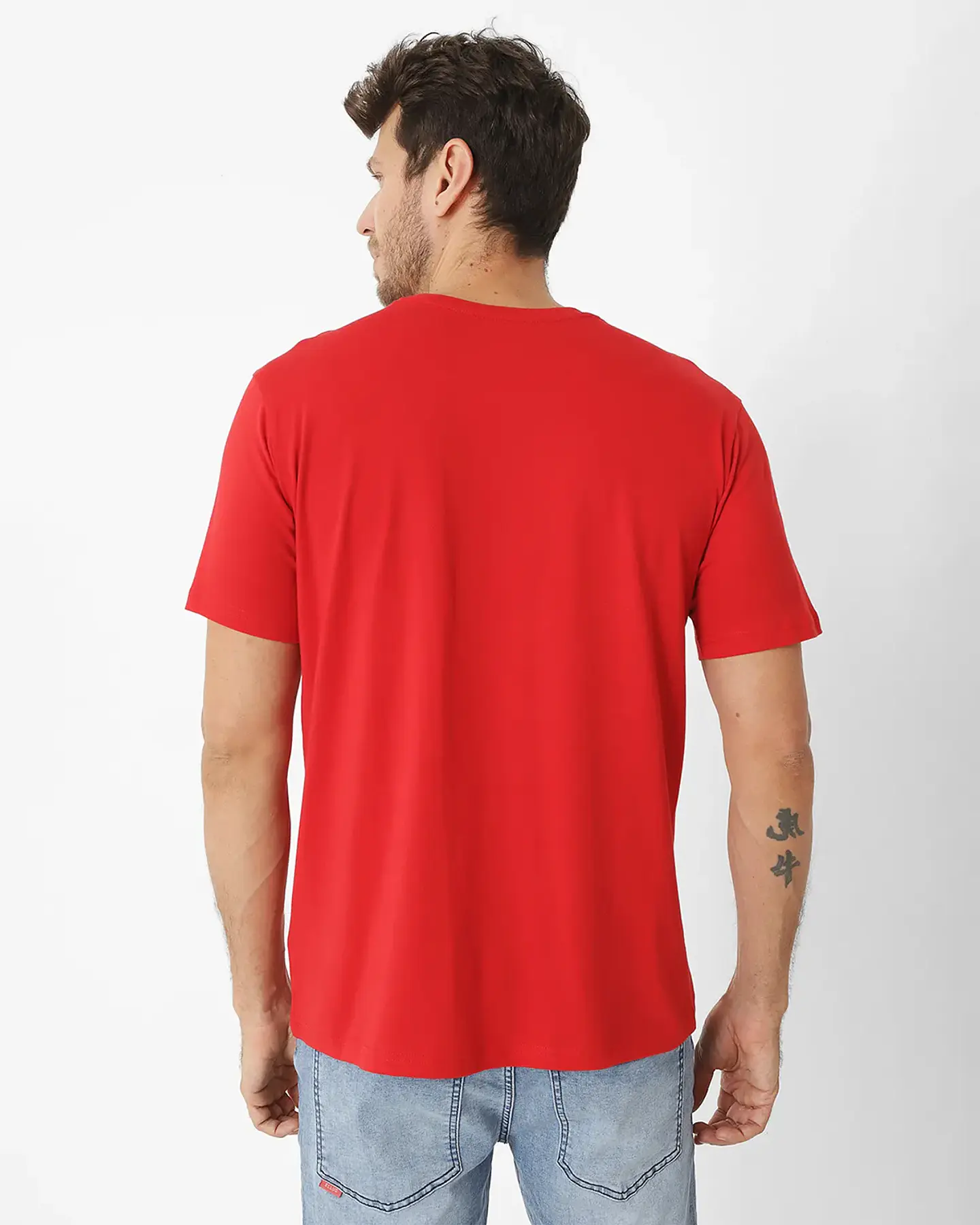 Polera Hombre Roja Cat 4010371-57F  2