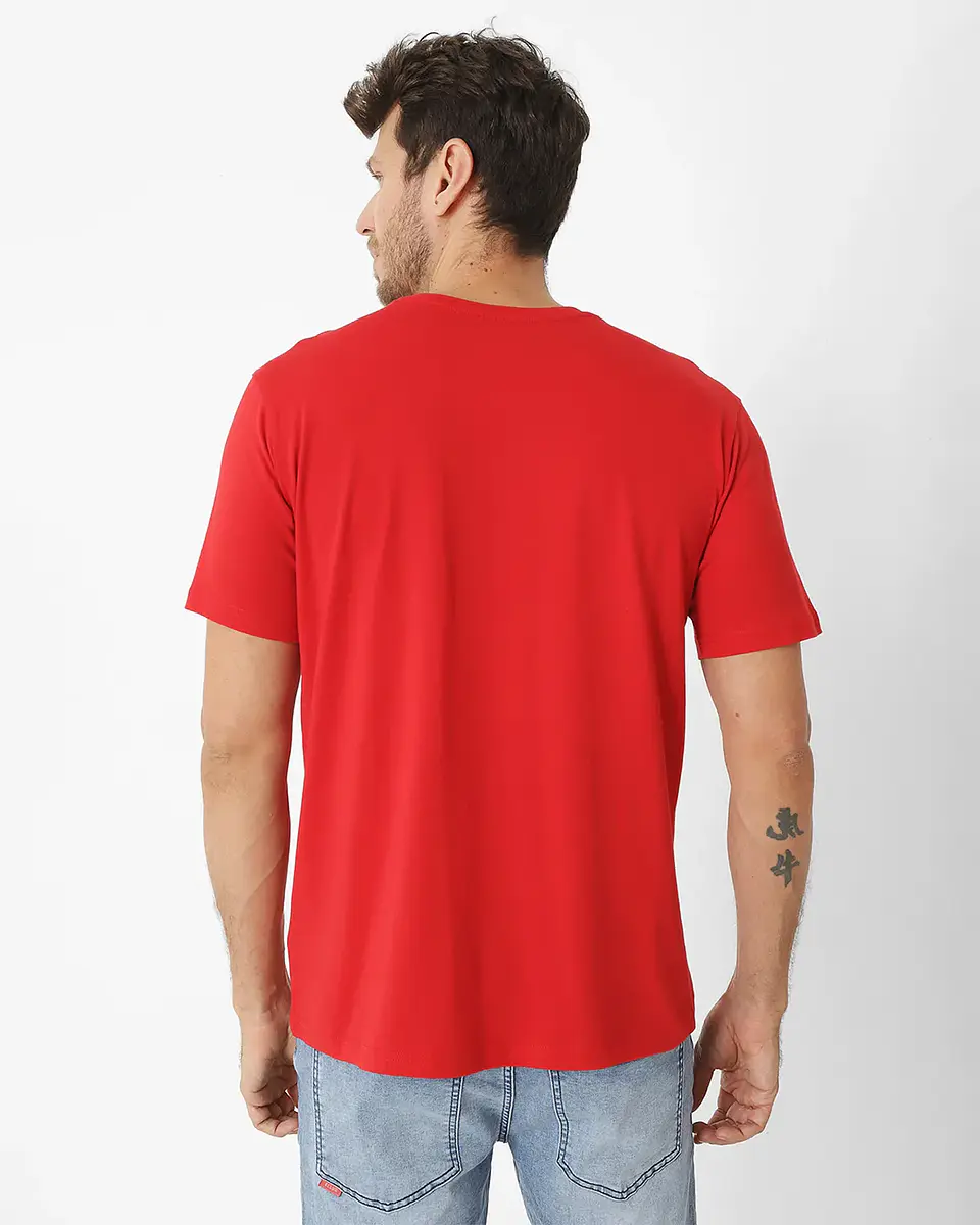 Polera Hombre Roja Cat 4010371-57F  2