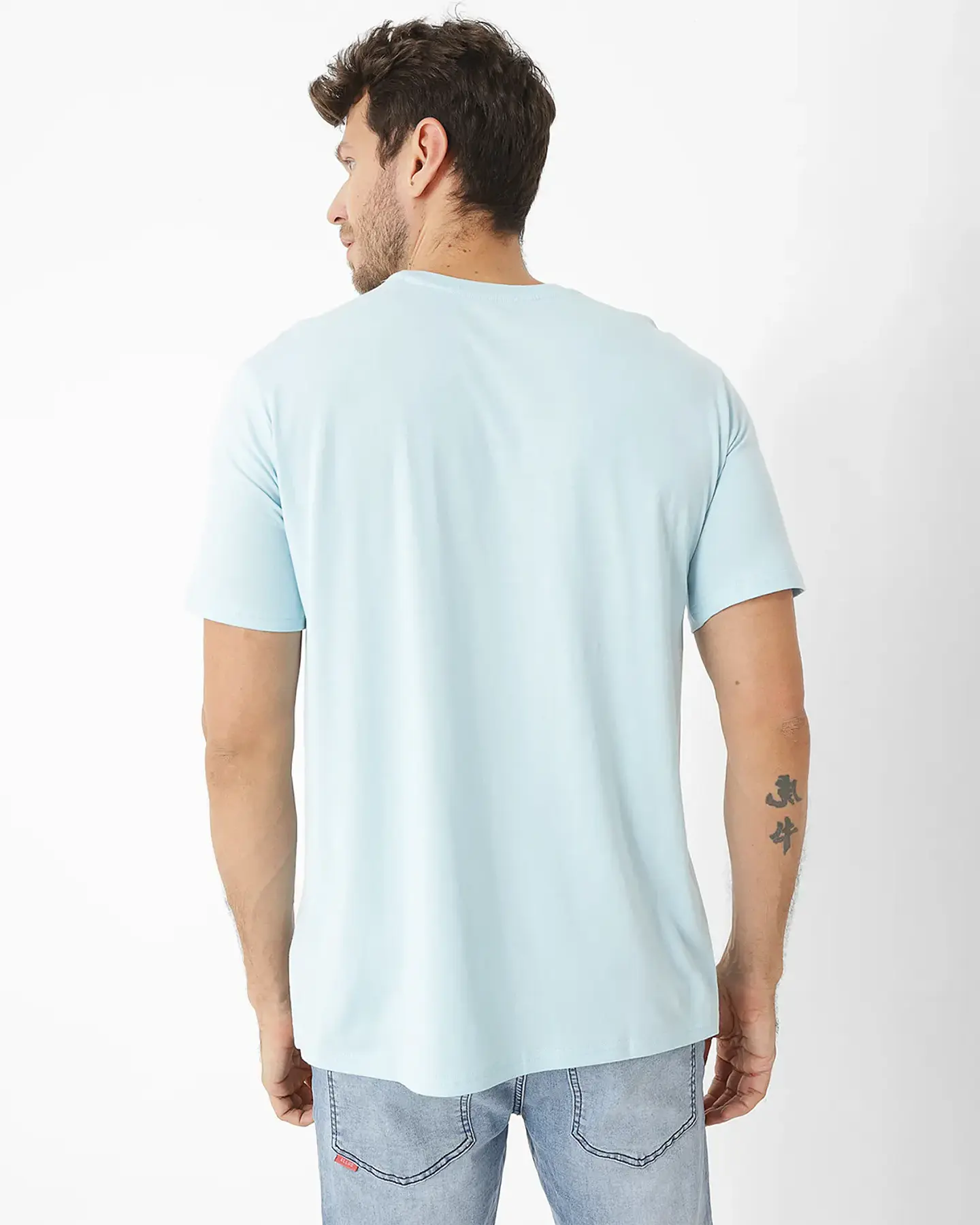 Polera Hombre Celeste Cat 4010353-Sb1  2
