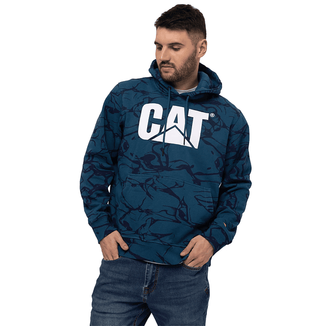 Polerón Hombre Verde Cat 4050048-41S 