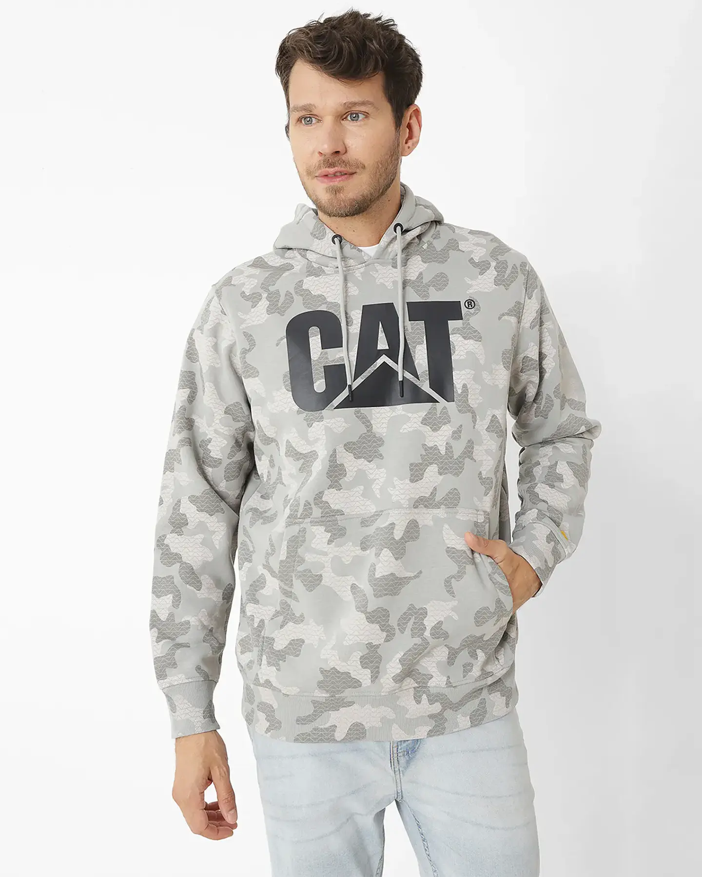 Polerón Gris Cat  4050048-77S  2