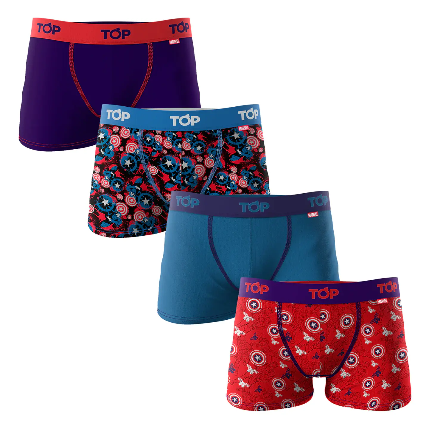 Boxer Niño/a Multicolor Top 5013AMARP/4 9
