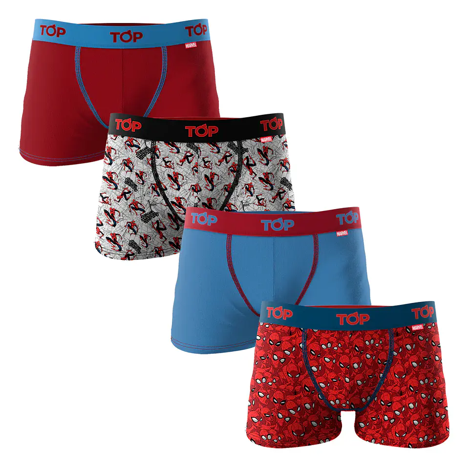 Boxer Niño/a Multicolor Top 5013AMARP/4 10