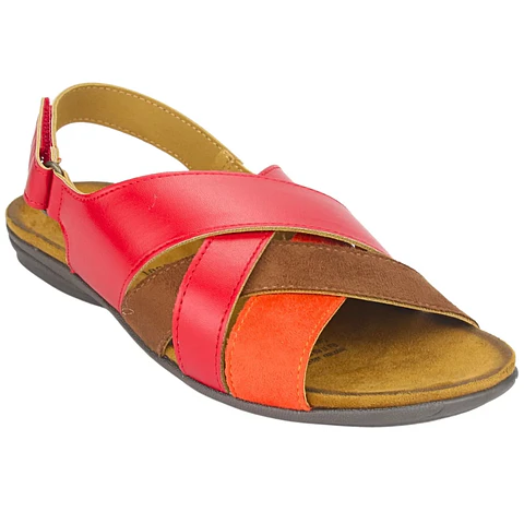Sandalia Mujer Rojo Chalada 13-ANATOMIC77RE