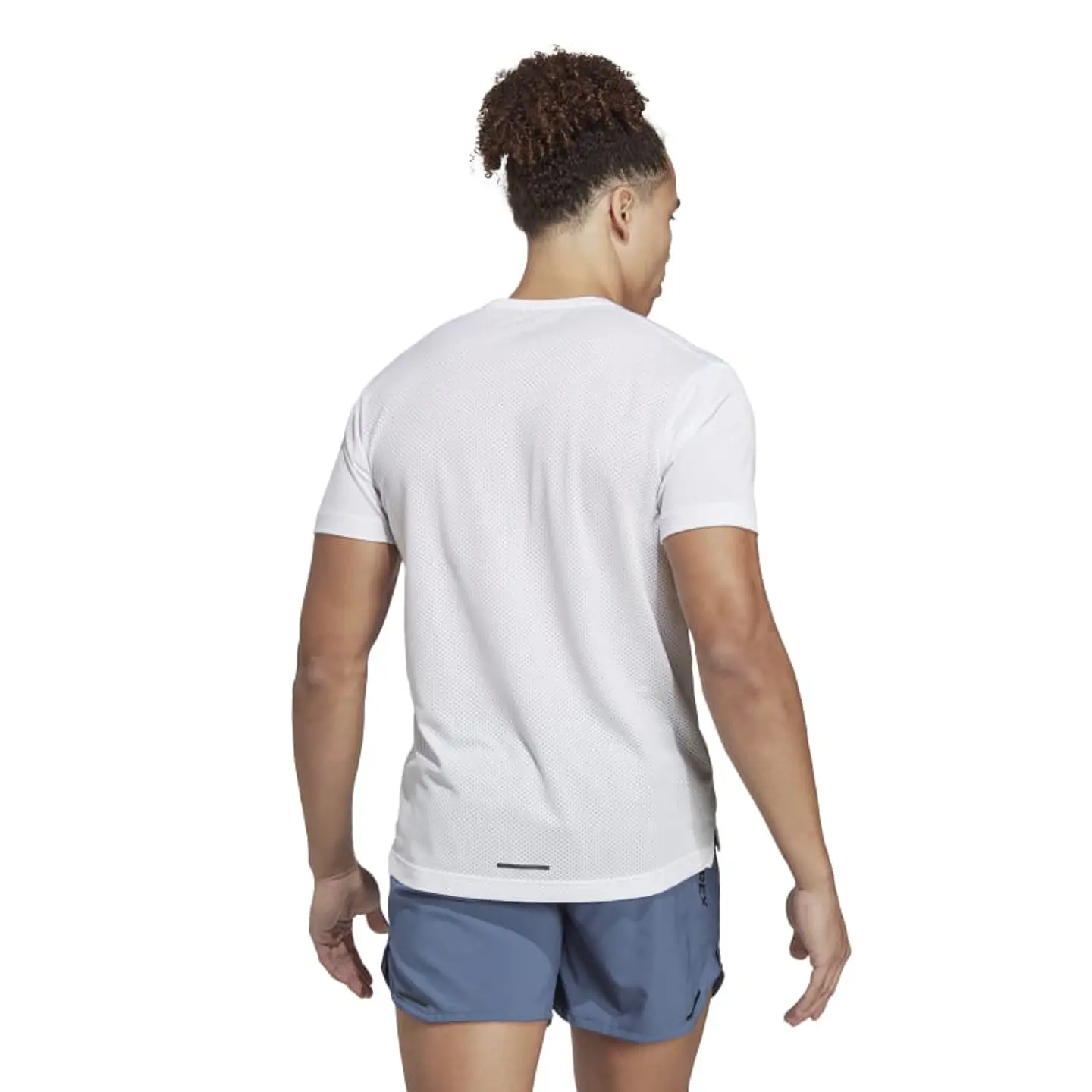 Polera Hombre Blanca Adidas HT9442 2