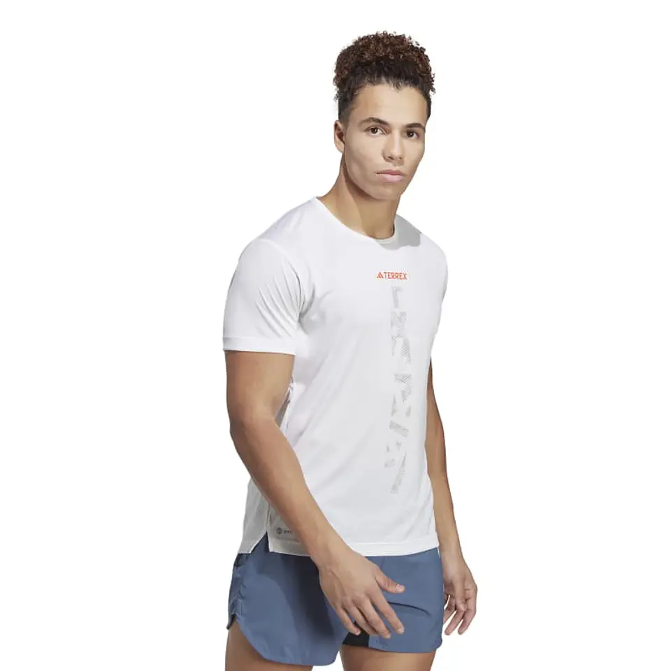 Polera Hombre Blanca Adidas HT9442 3