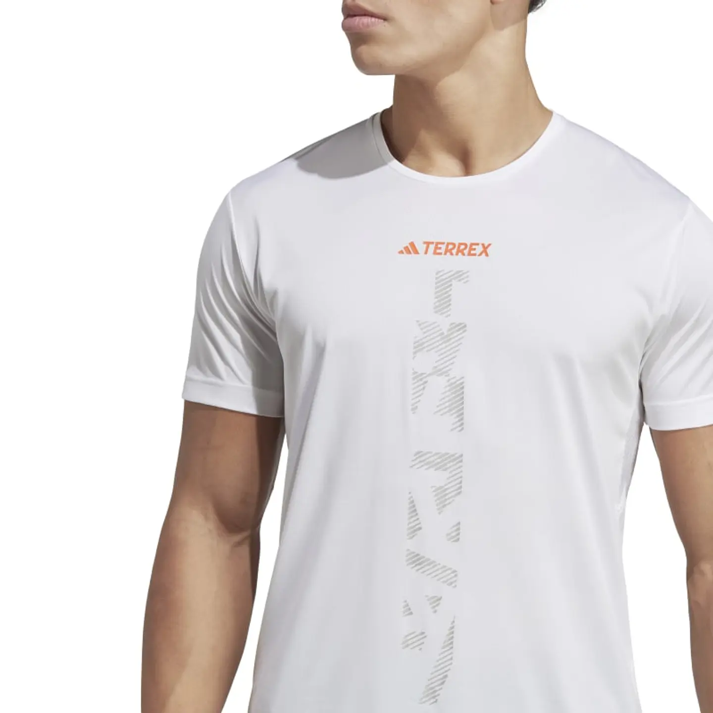 Polera Hombre Blanca Adidas HT9442 4