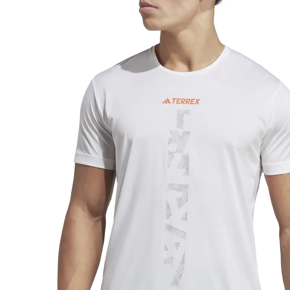 Polera Hombre Blanca Adidas HT9442 4
