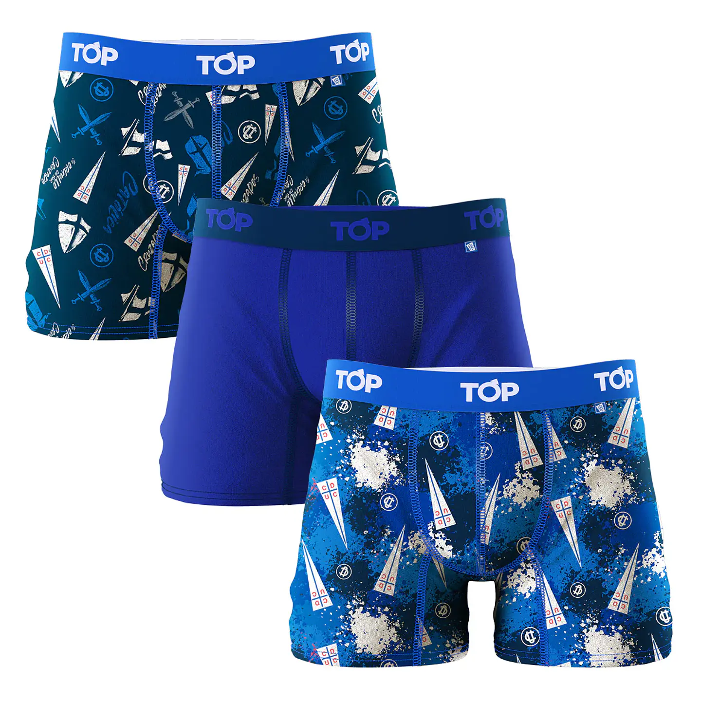 Boxer Hombre Multicolor Top 208Aucp/3 1
