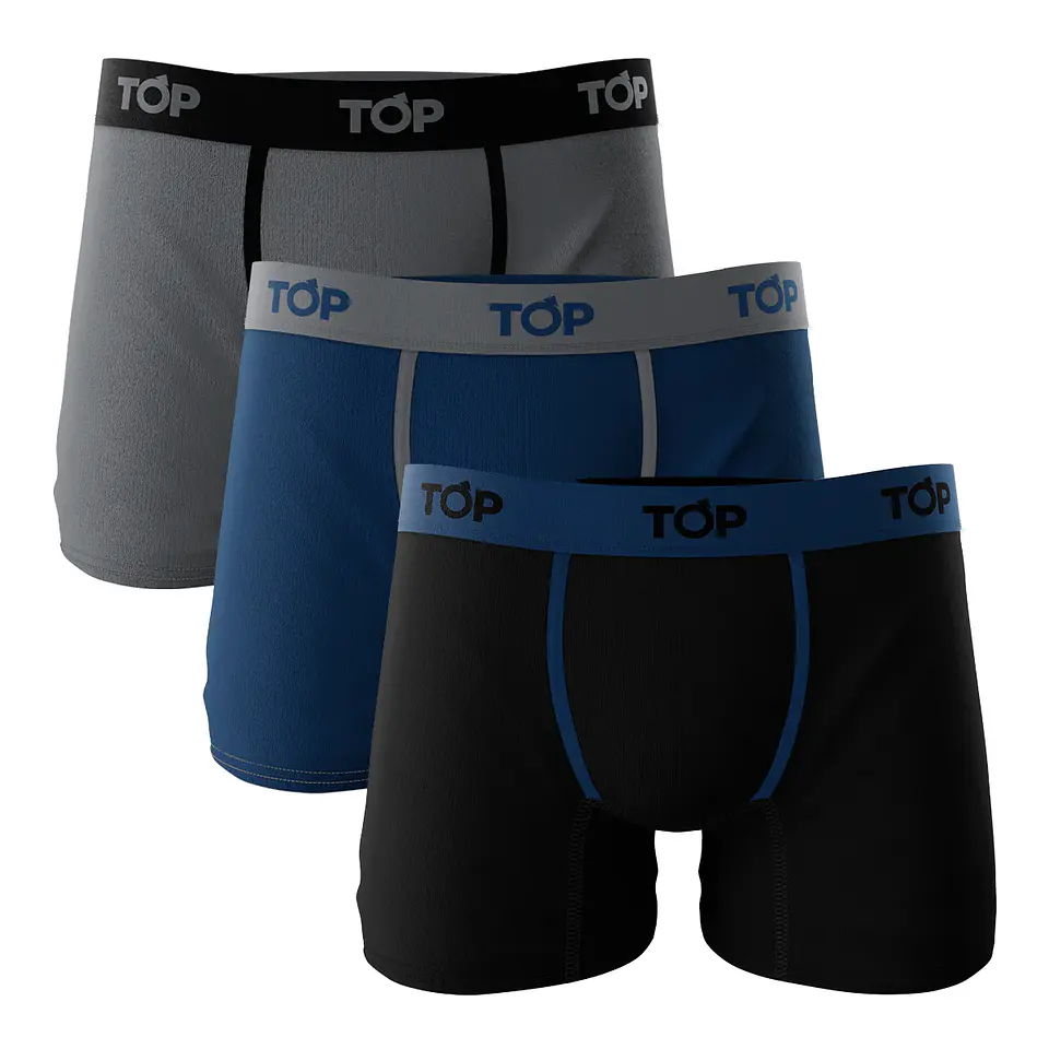 Boxer Hombre Multicolor Top 208Pkp/3 2