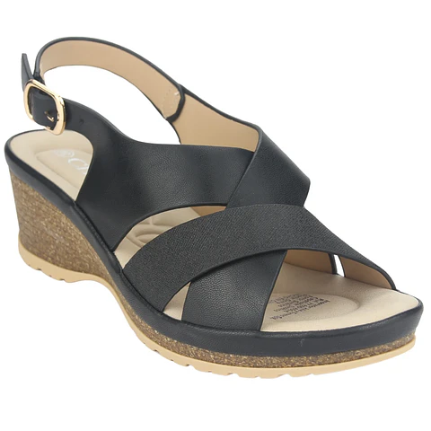 Sandalia Mujer Negro Chalada 15-Ica-30Bk
