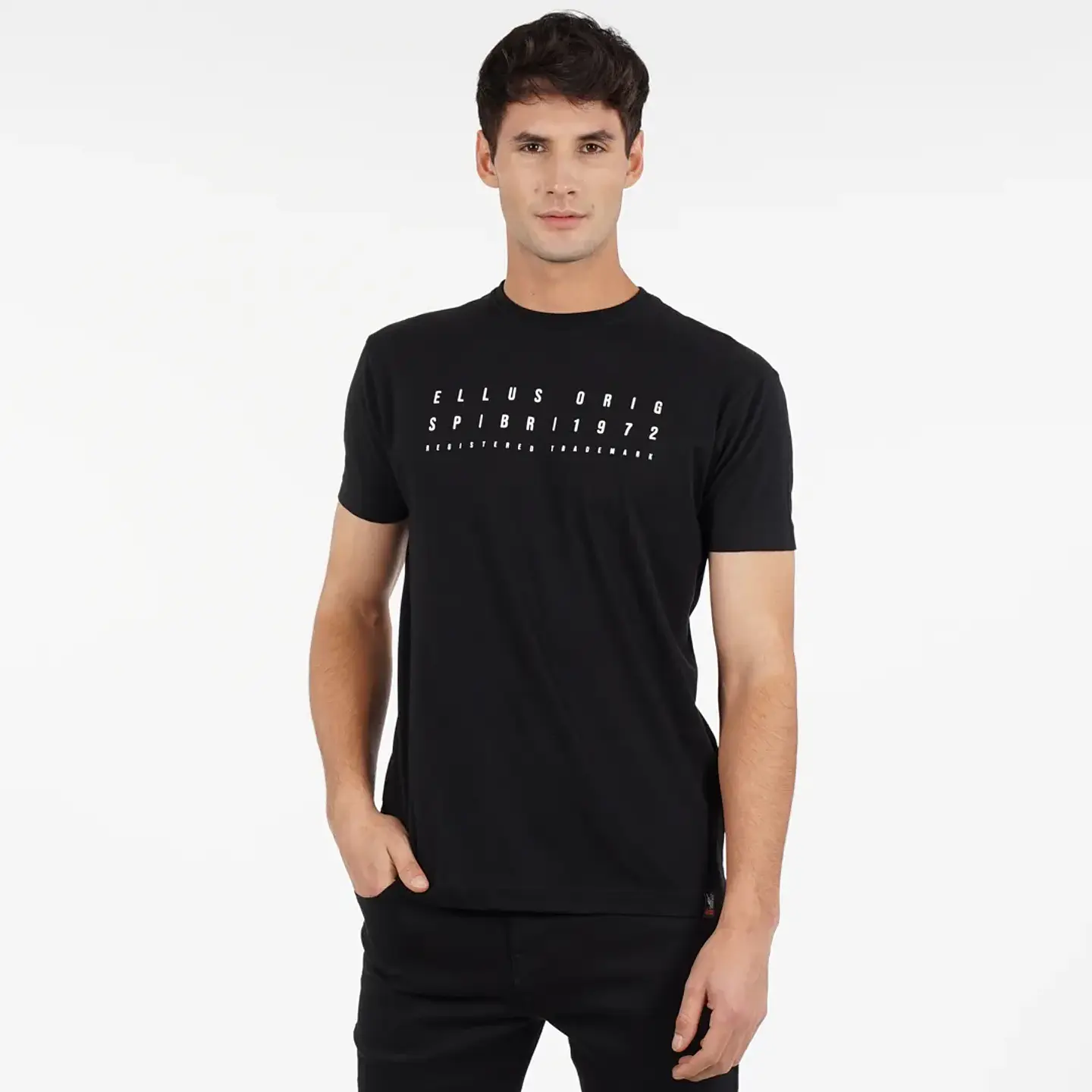 Polera Hombre Negra Ellus Cmc63611  1