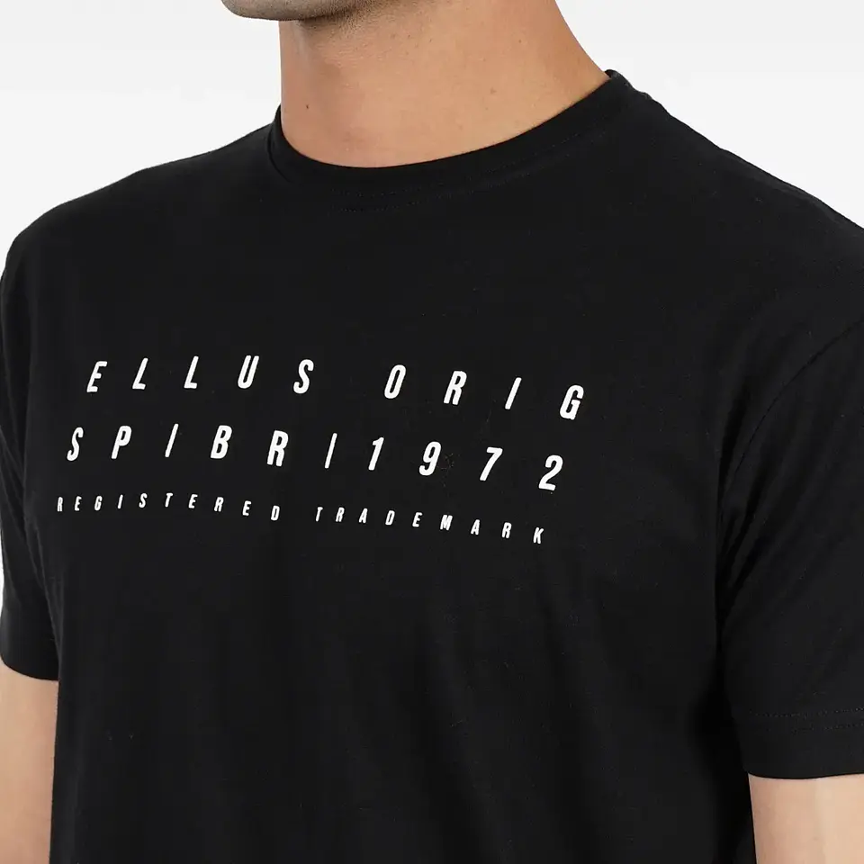 Polera Hombre Negra Ellus Cmc63611  3