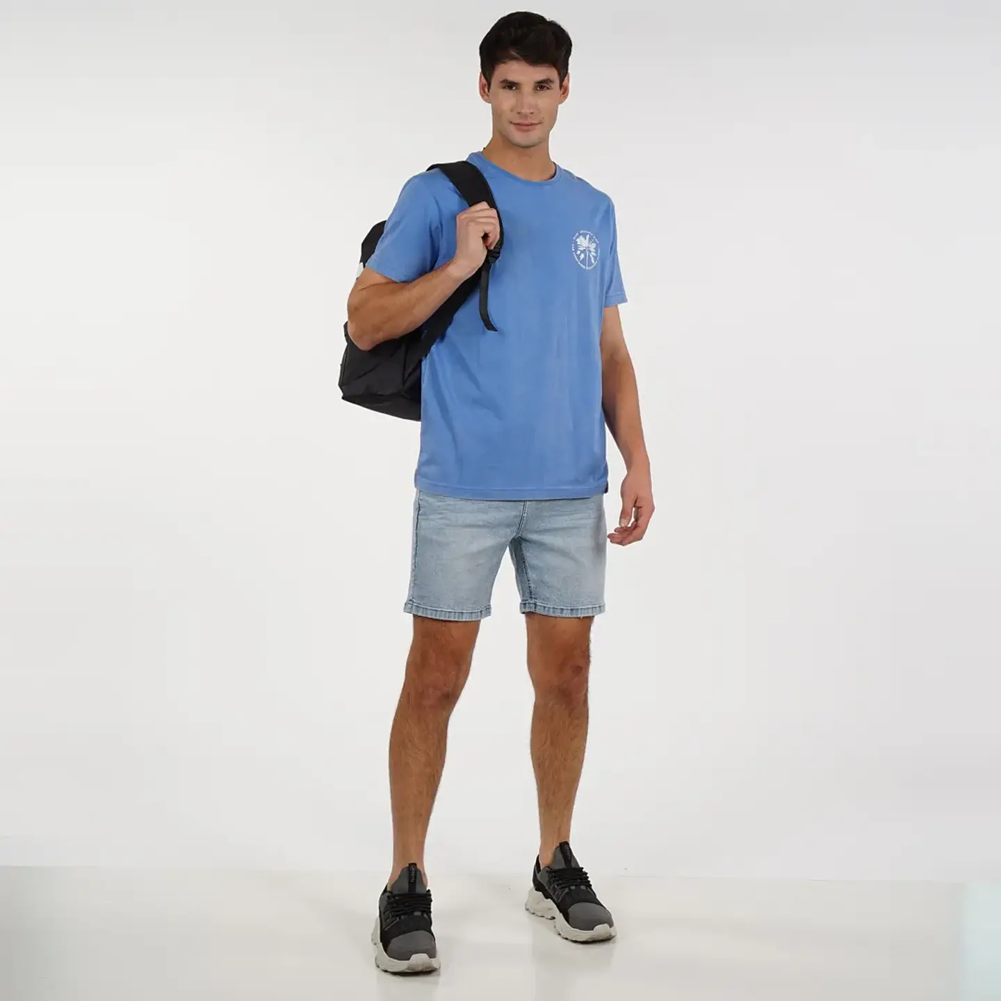 Polera Hombre Celeste Ellus Cmc77607  5