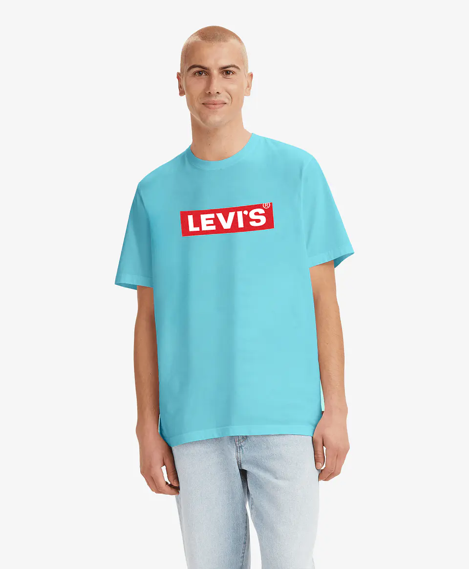 Polera Hombre Celeste Levis 16143-1199   1