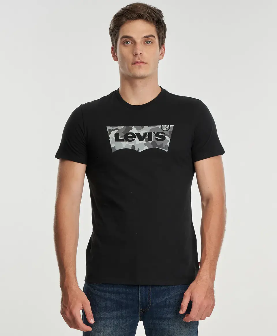 Polera Hombre Negra Levis 54914-0297   1