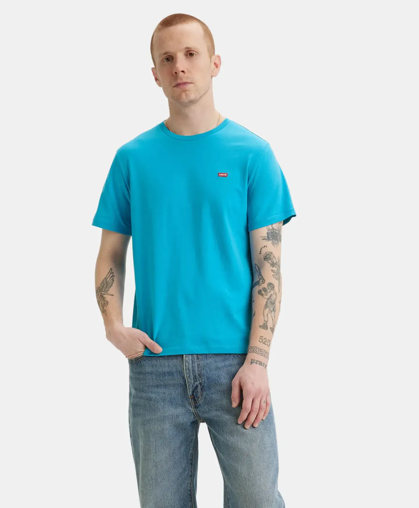 Polera Hombre Azul Levis 56809-0084   1