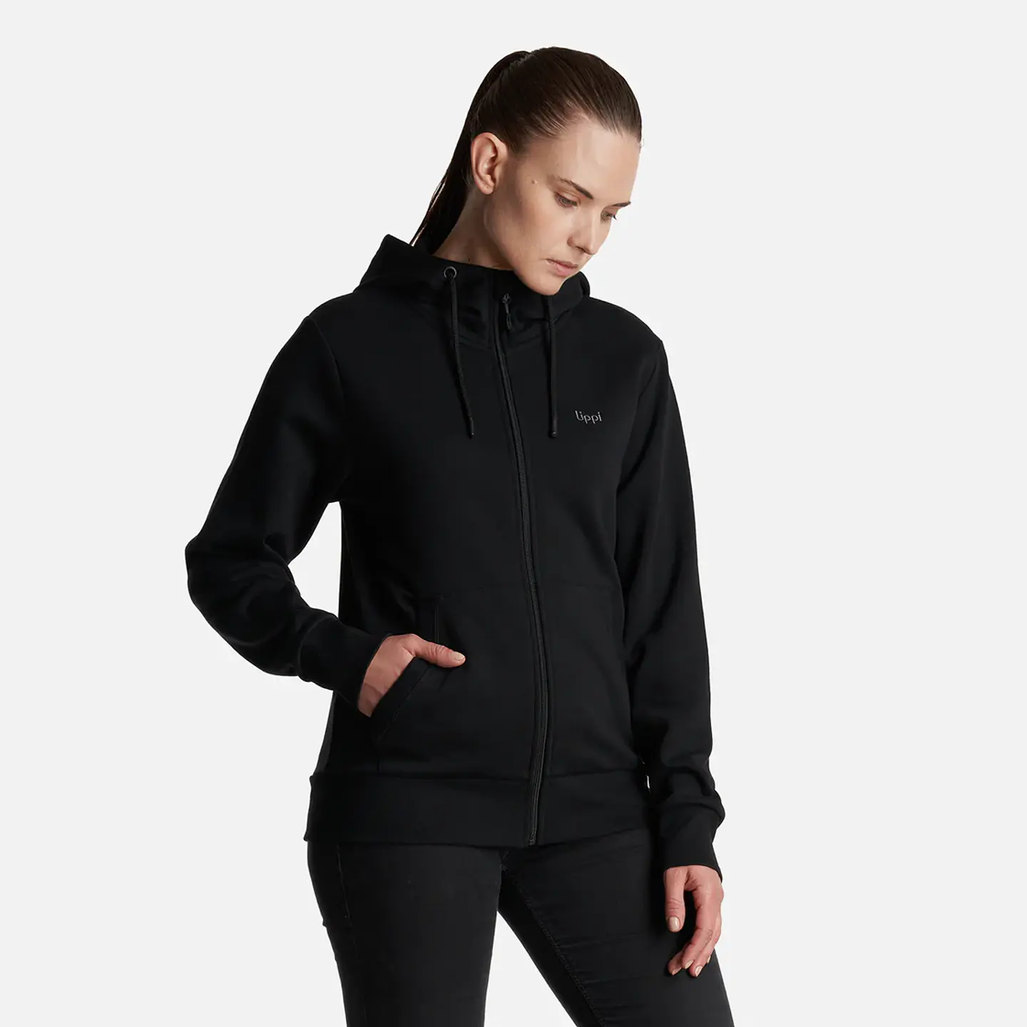 Polerón Mujer Negro Lippi Lt0721390M10315101  2