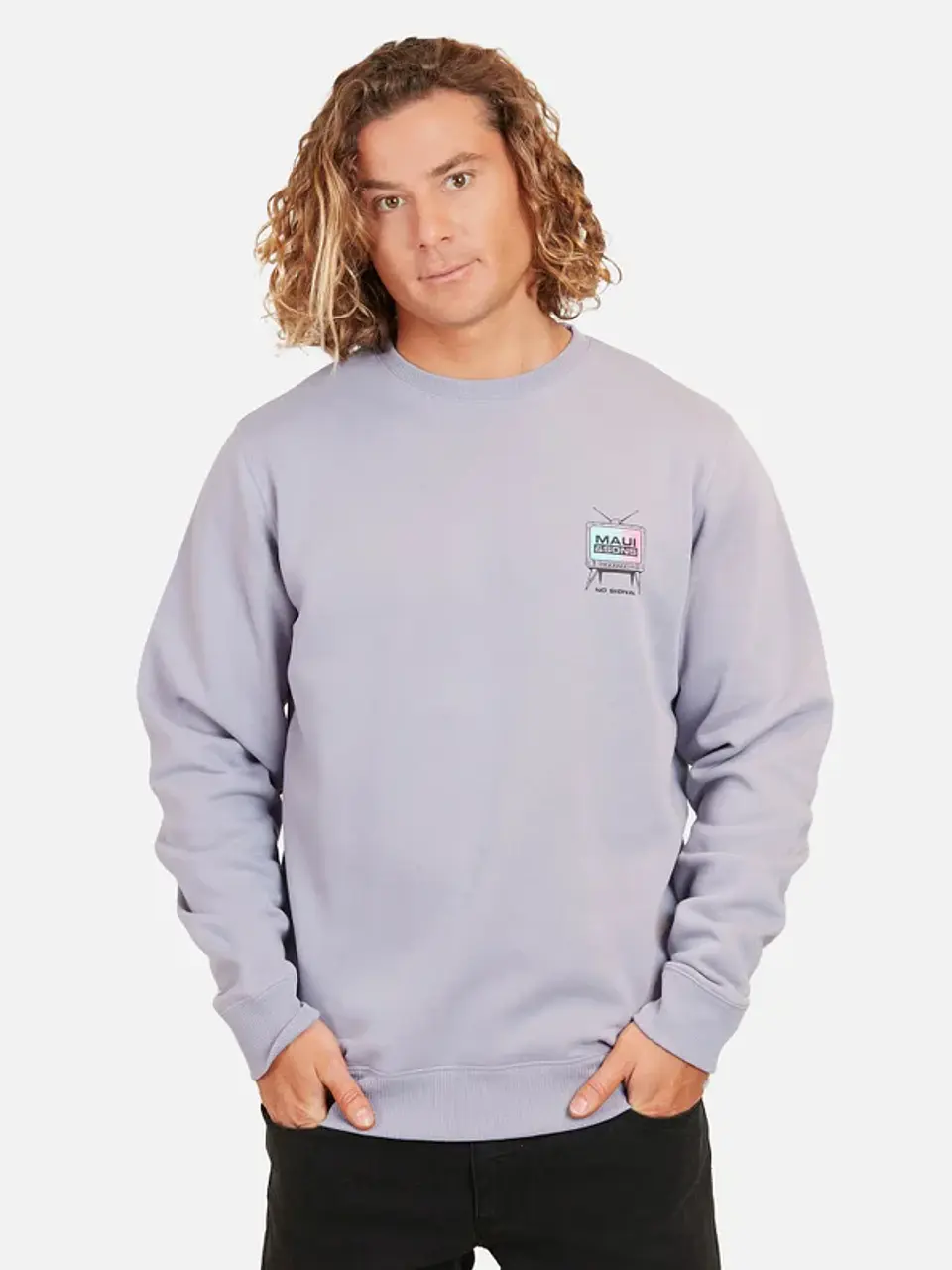 Polerón Hombre Lila Maui 5O1203-Mv 1