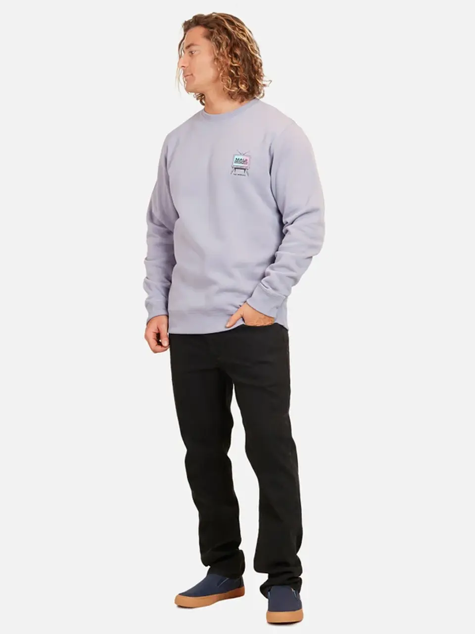 Polerón Hombre Lila Maui 5O1203-Mv 4