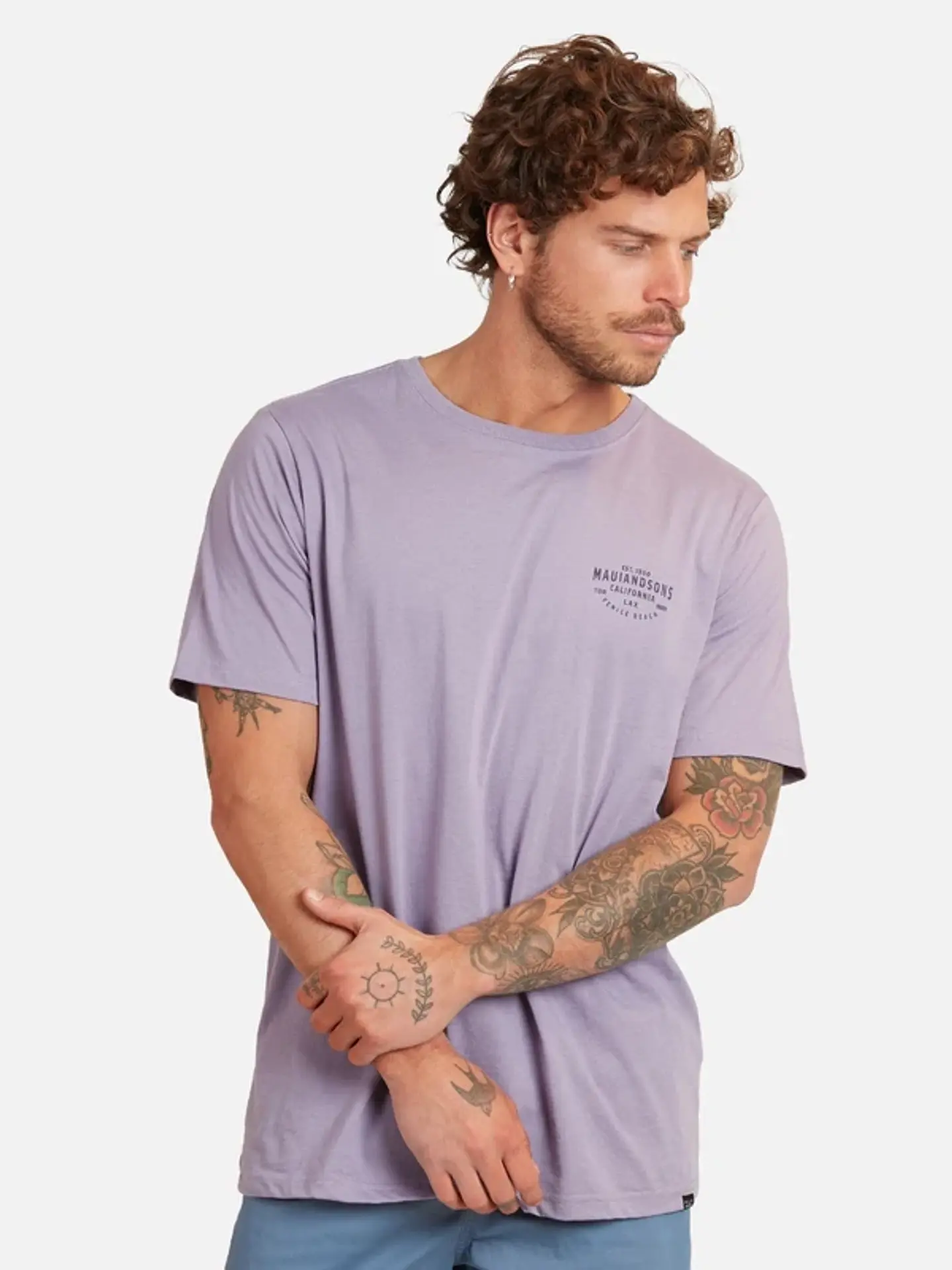 Polera Hombre Lila Maui 5P763-Mv  1