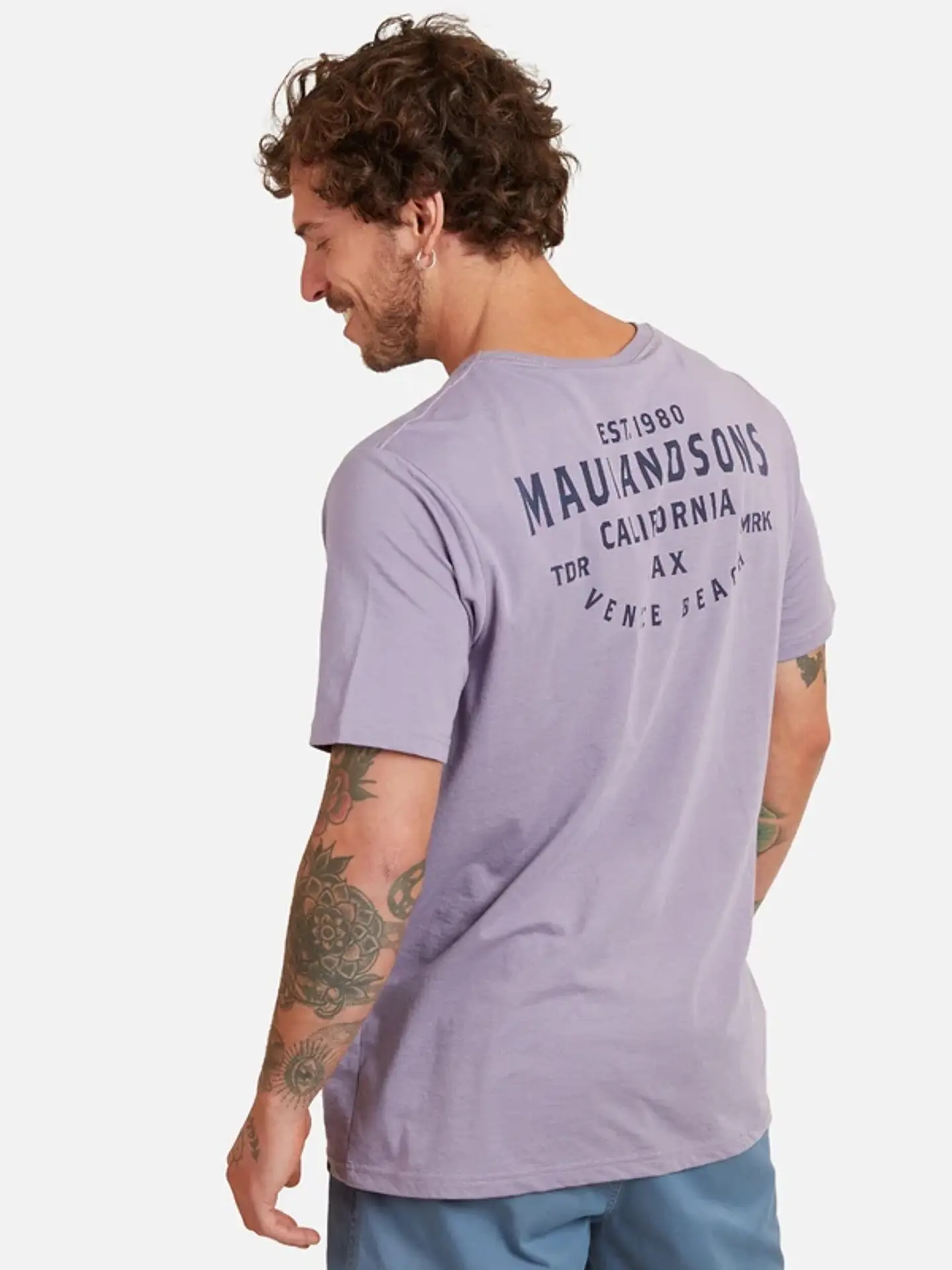 Polera Hombre Lila Maui 5P763-Mv  2