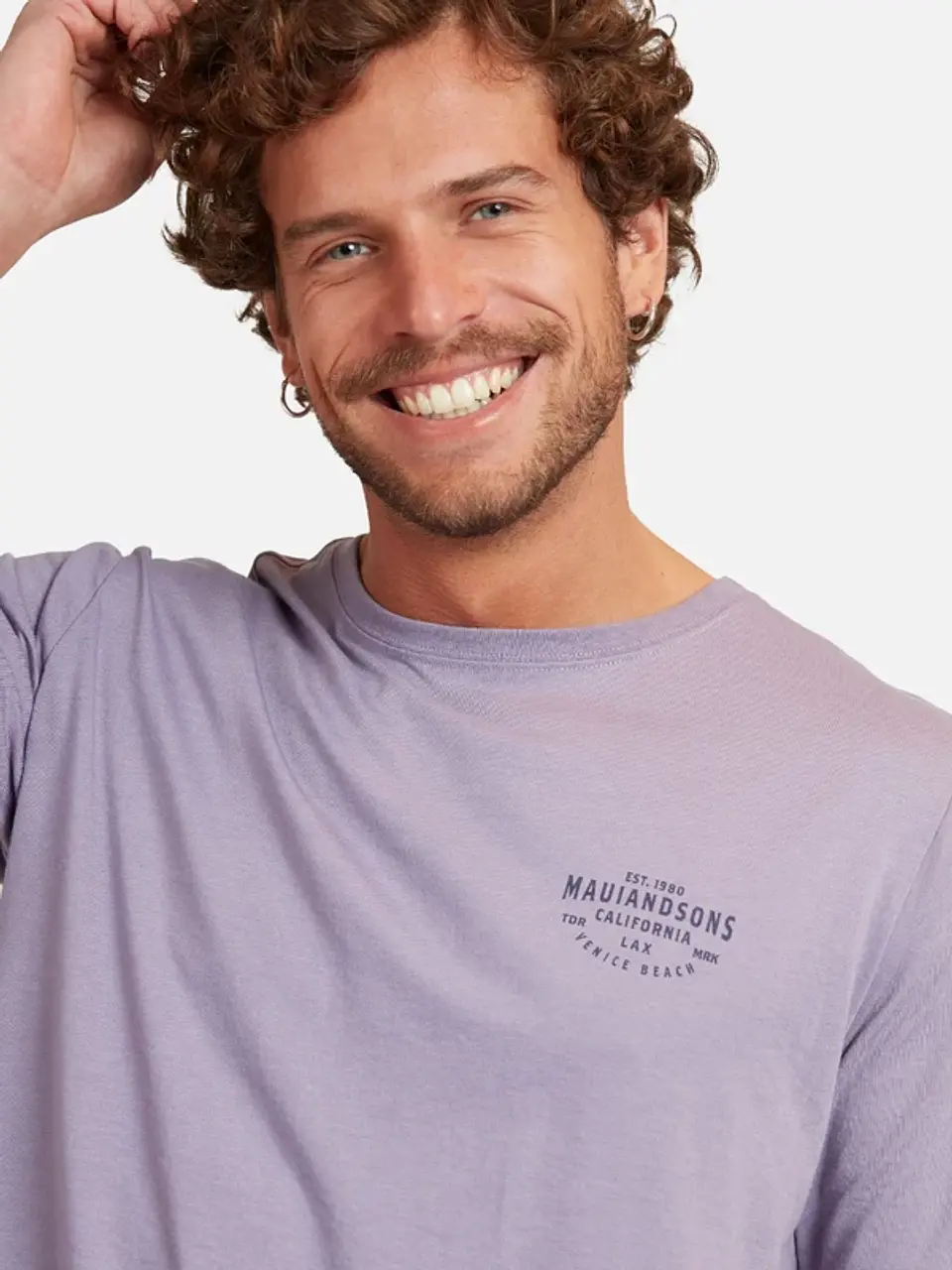Polera Hombre Lila Maui 5P763-Mv  3