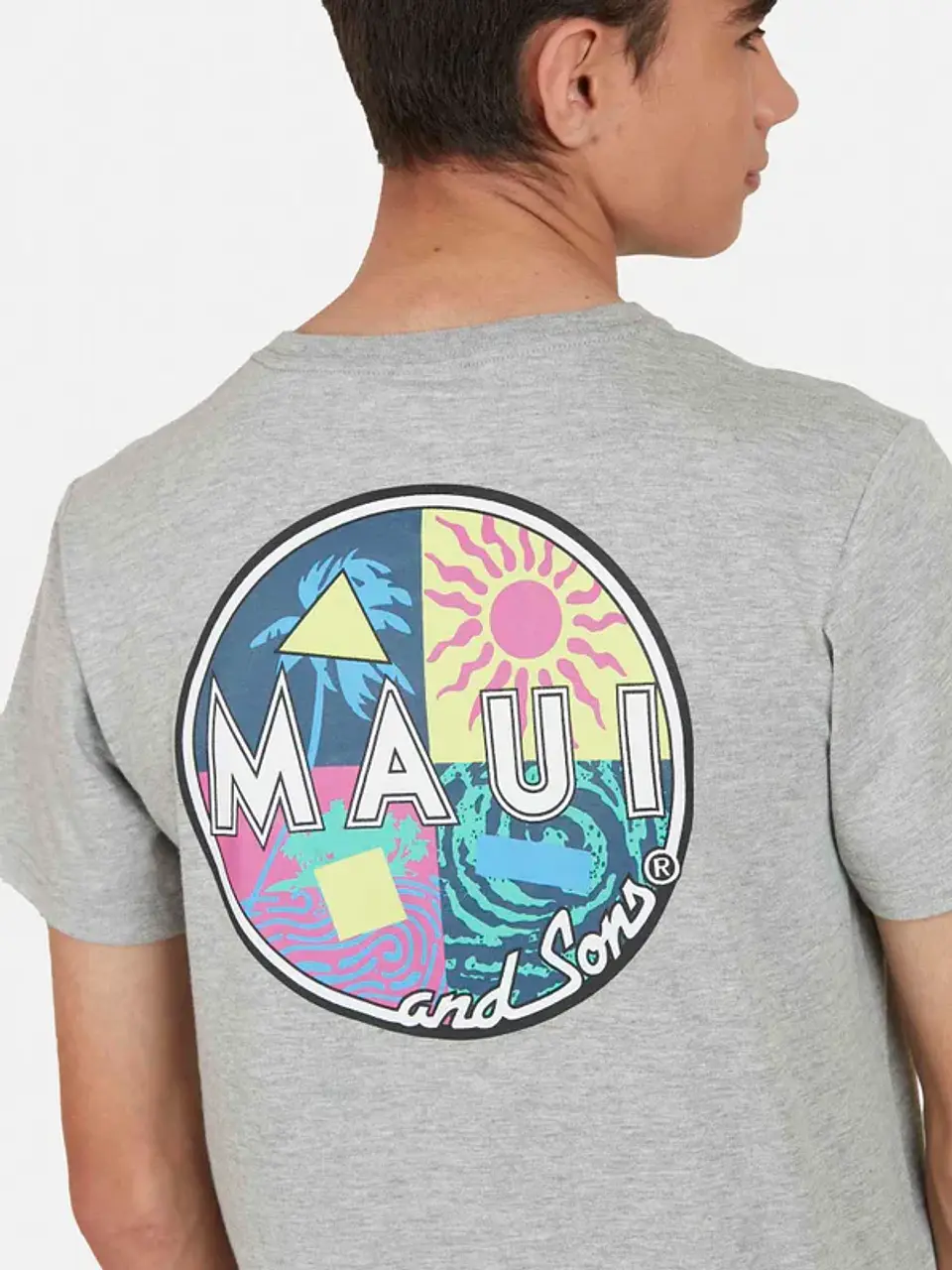 Polera Juvenil Gris Maui 5P792-Mv23   3