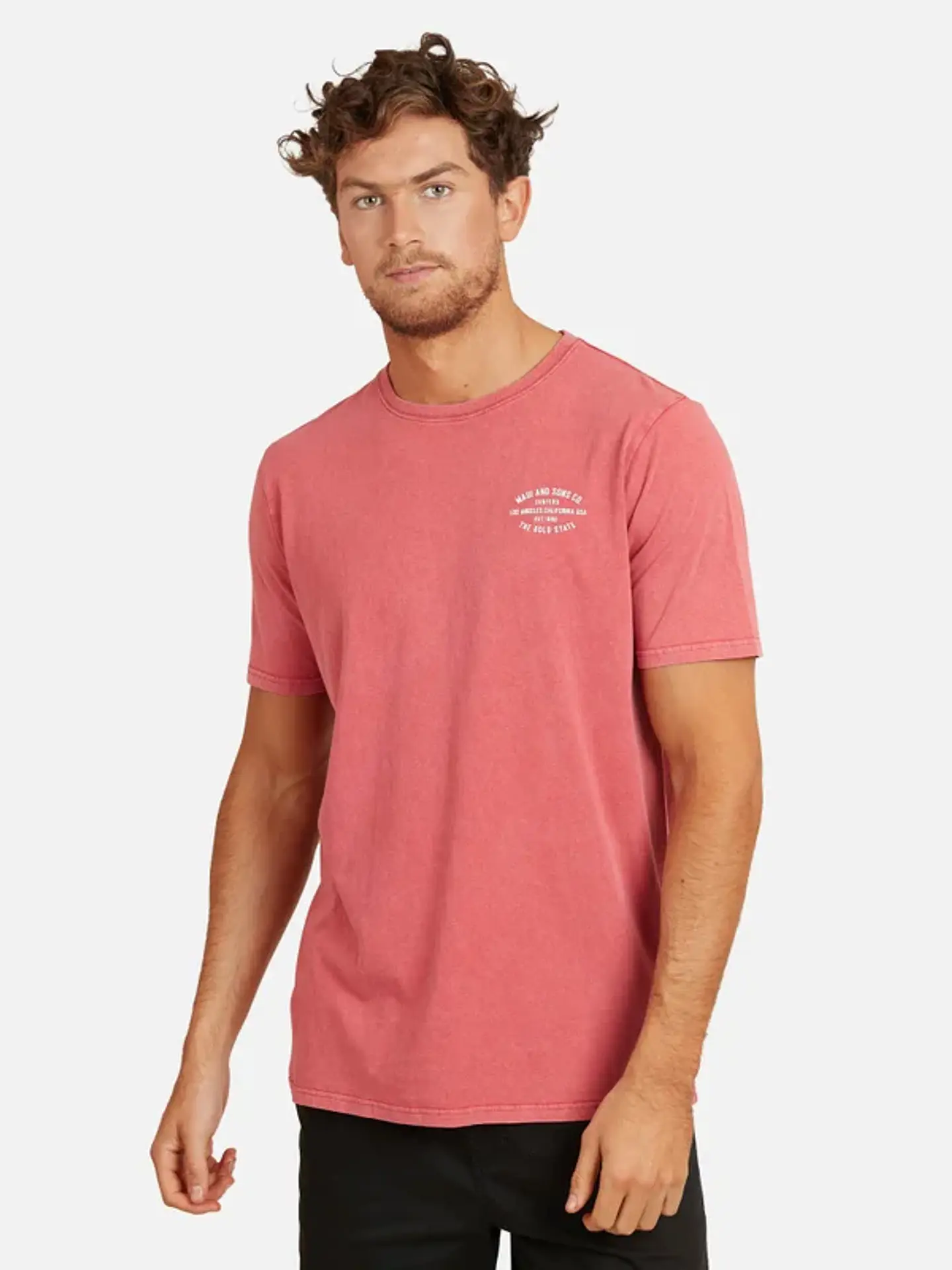 Polera Hombre Rosada Maui 5P1010-Mv 1