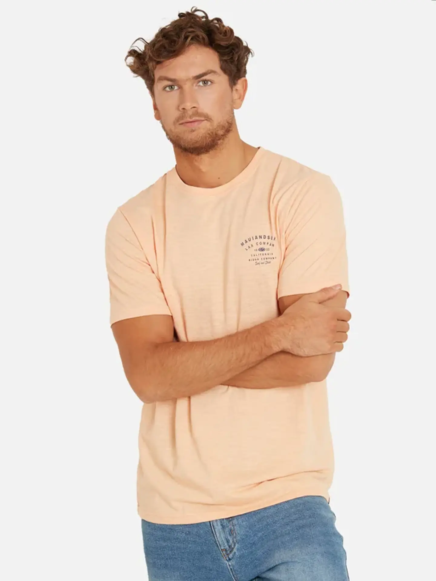 Polera Hombre Naranja Maui 5P1024-Mv 1