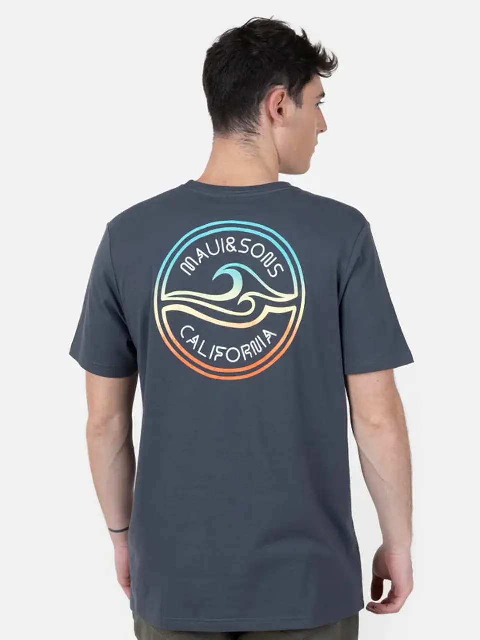 Polera Hombre Negra Maui 5Av1554-Mv23  2