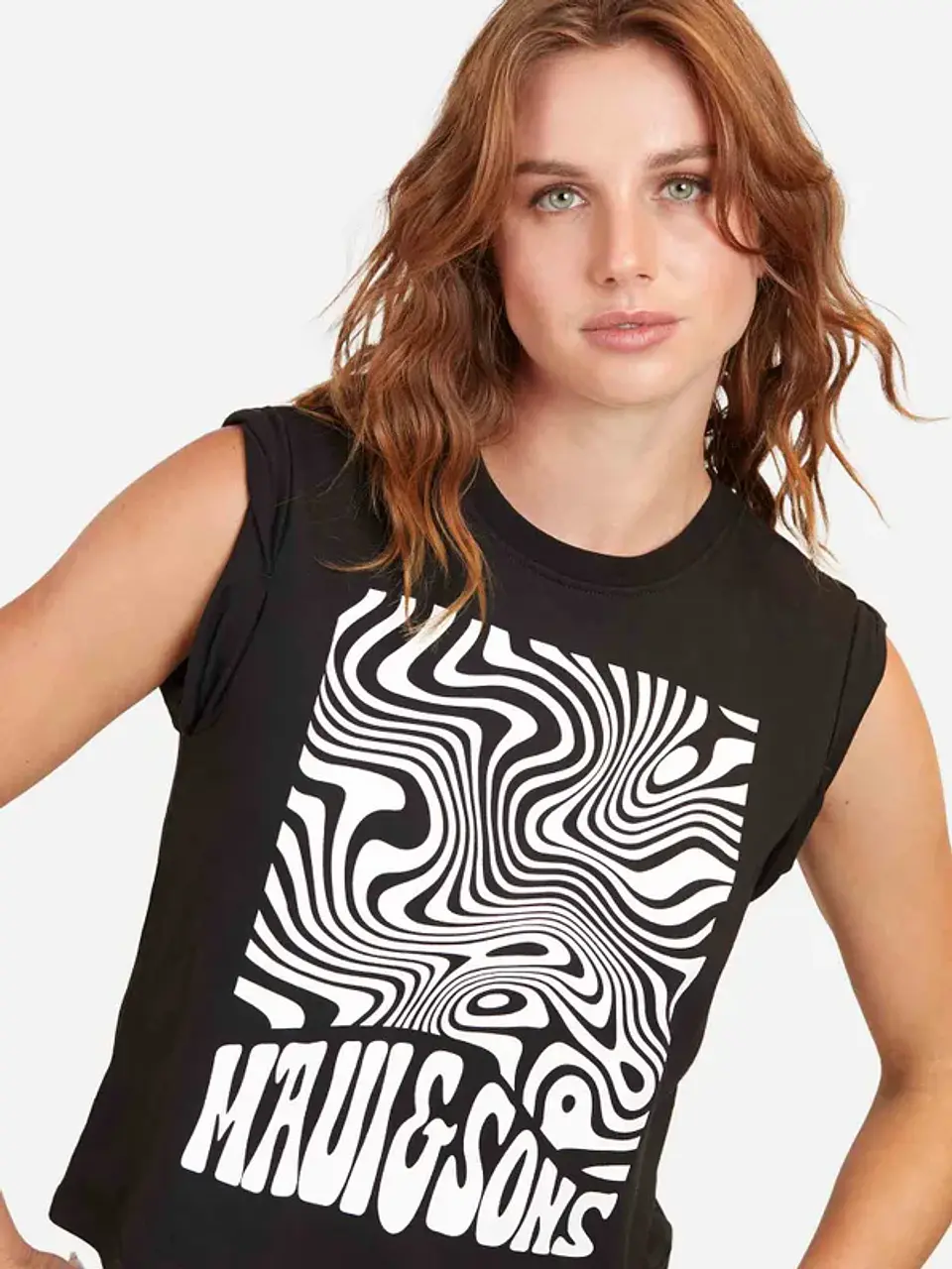 Polera Mujer Negro Maui 5P698-WV 3